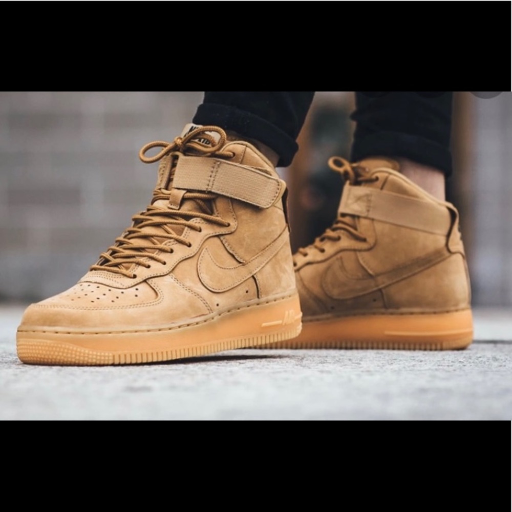 Nike Air Force 1 High-Tan 🤎